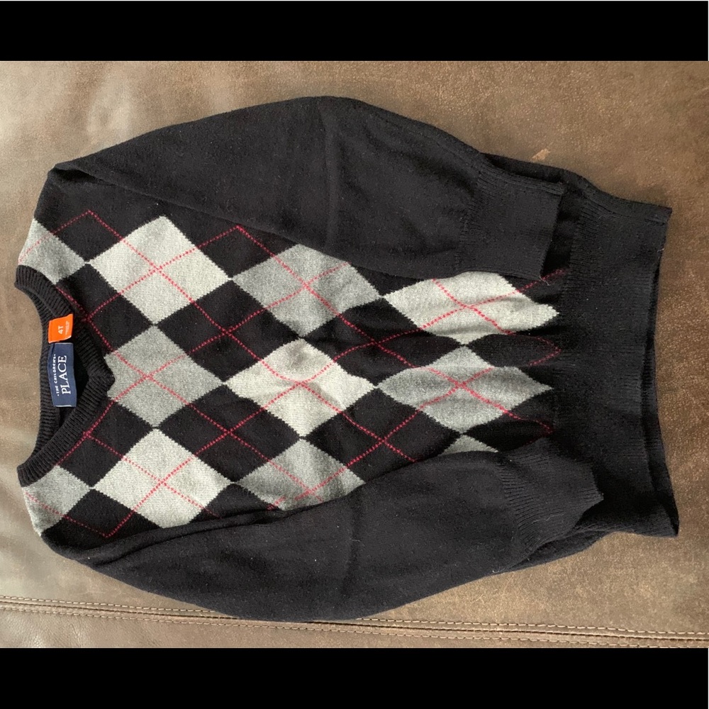 The Children’s Place Boys Argyle Sweater